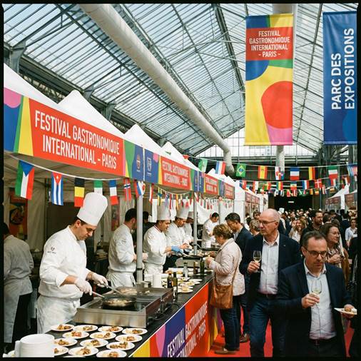 Festival Gastronomique International 2026 Paris – dégustation et ateliers culinaires