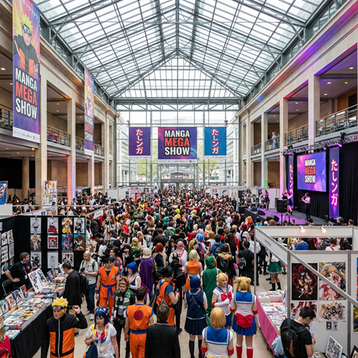 Manga Mega Show Paris cosplay and pop culture event