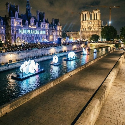 Nuit Blanche 2026 installations artistiques Paris