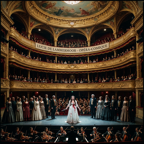 Spectacle Lucie de Lammermoor à l’Opéra-Comique Paris 2026