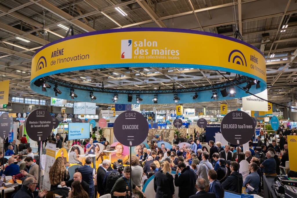 Espace innovation et territoires au Salon des Maires et Collectivités Locales 2026 à Paris